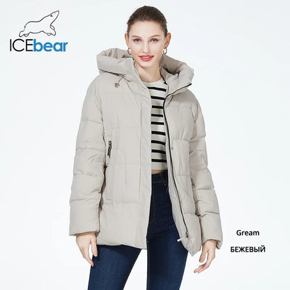 Women's Winter Jacket Warm Thicken Short Outwear Windproof Coat Long Sleeve Zipper Parka with Hood The Clothing Company Sydney