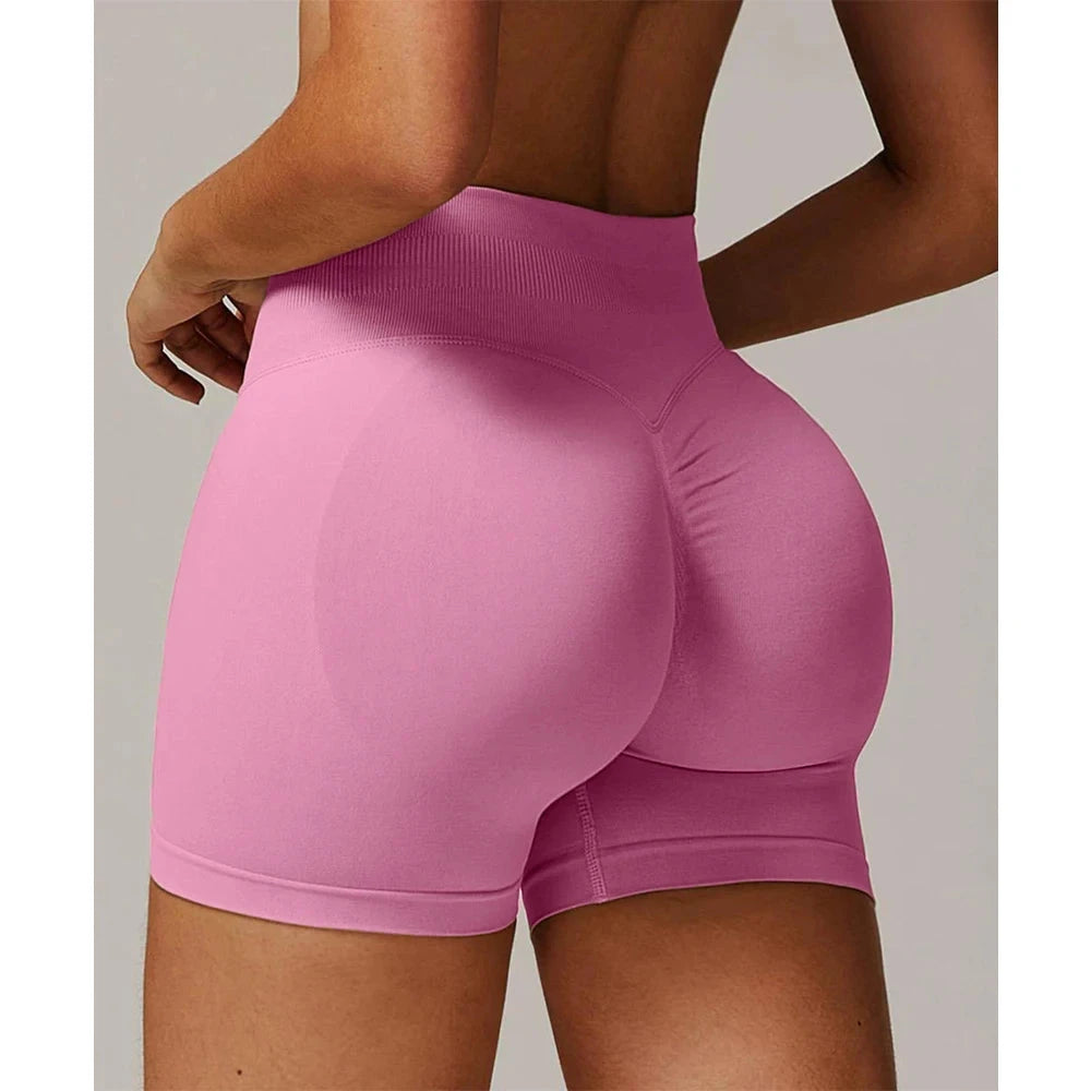 Solid Seamless Half Pants Women Soft  Fitness Outfits Yoga Gym Running Bike Wear Bicycle Skorts The Clothing Company Sydney