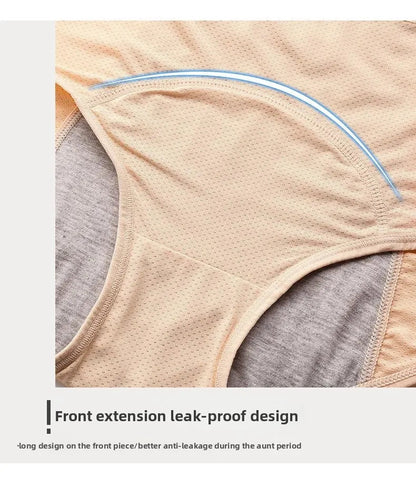 Plus Size Mesh Period Underwear Women's Special Menstrual Period Panties Class a Mid Waist Leak Proof Period Panties The Clothing Company Sydney