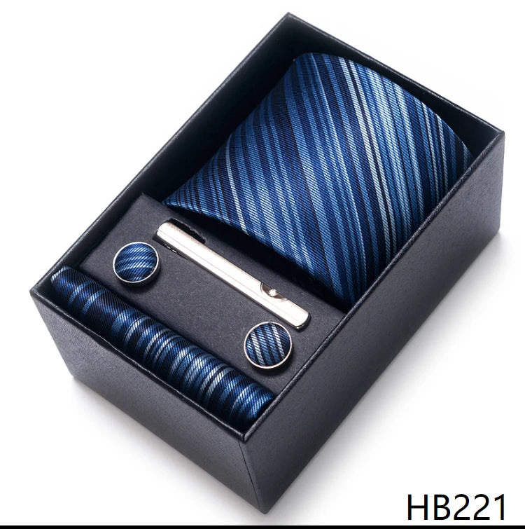 7.5 cm Business Ties Hanky Cufflink Set Tie Clips Green Necktie Corbatas For Men Wedding In Gift Box The Clothing Company Sydney