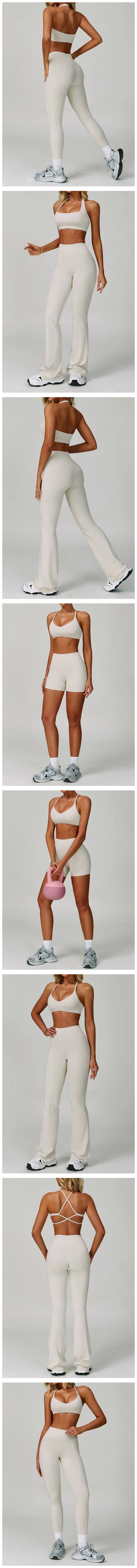 2 Piece Set Women's Tracksuit Fitness Clothes Yoga Sets Sportswear Workout Bra High Waist Leggings Set Gym Clothing Sports Suits The Clothing Company Sydney