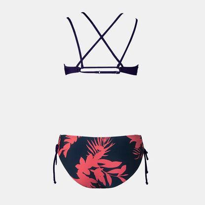 2 Piece Mid Waist Swimsuit Bikini Set The Clothing Company Sydney