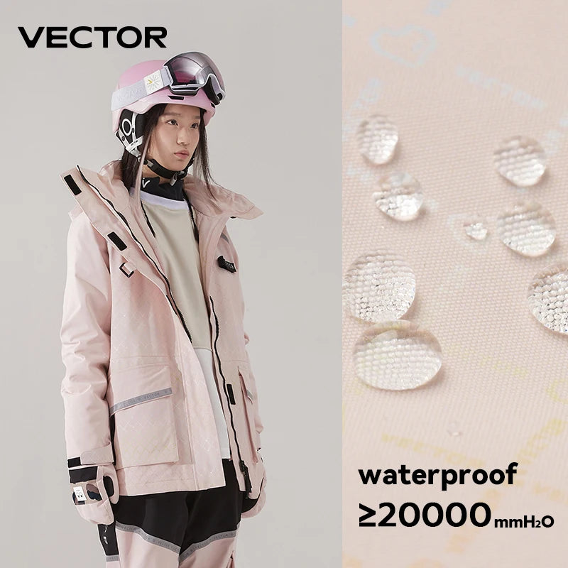 Men Women Ski Jacket Winter Warm Windproof Waterproof Ski Suit Outdoor Sports Snowboard - The Clothing Company Sydney