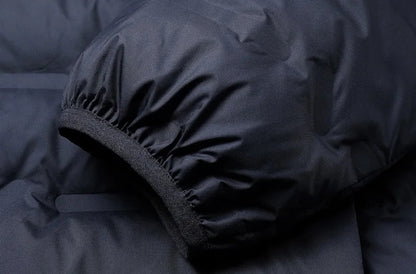 Men’s White Duck Down Winter Jacket – Waterproof Hooded Puffer Coat, Thick & Windproof Parka The Clothing Company Sydney