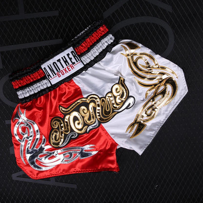 Boxing Shorts Womens Mens Embroidery MMA Shorts Professional Combat Kickboxing Training Trunks Kids Boy Girl Muay Thai Pants The Clothing Company Sydney