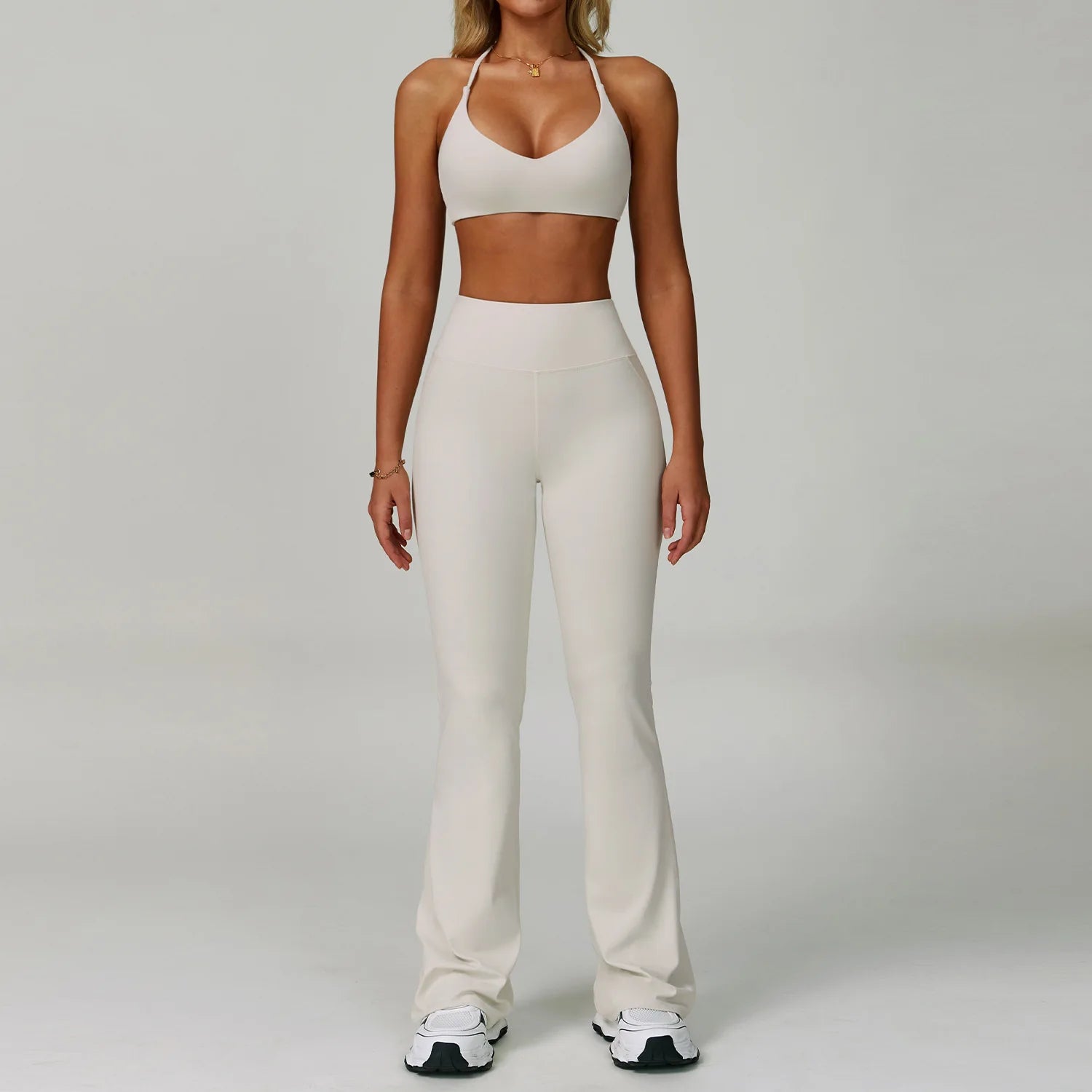 2 Piece Set Women's Tracksuit Fitness Clothes Yoga Sets Sportswear Workout Bra High Waist Leggings Set Gym Clothing Sports Suits The Clothing Company Sydney