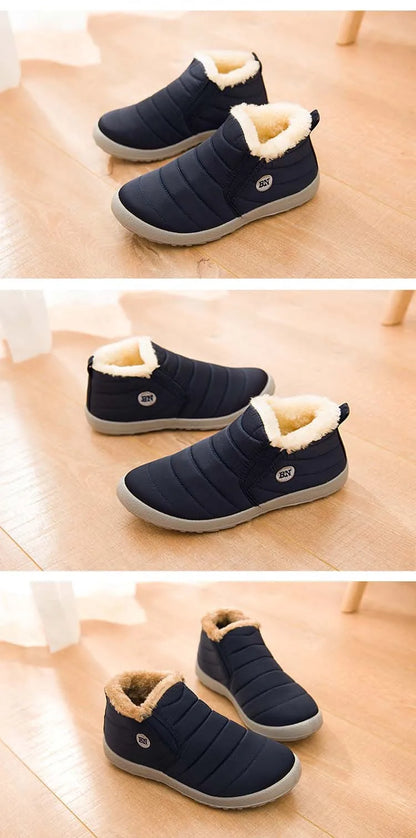 Men's Boots Snow Hiking Winter Boots For Men Outdoor Men Shoes Platform Work Shoes Footwear - The Clothing Company Sydney