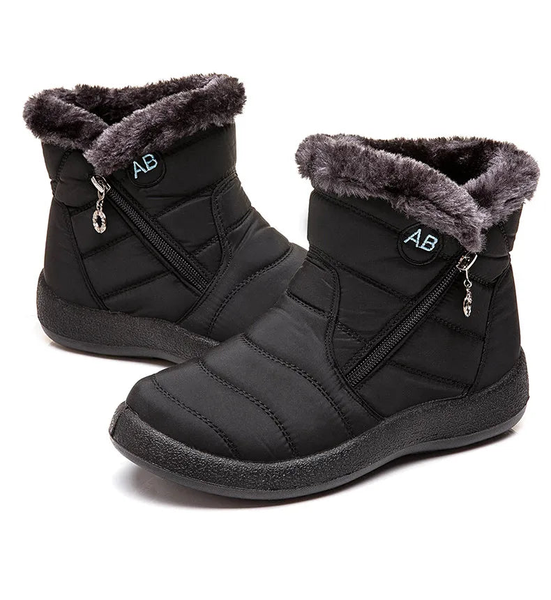Women's Ankle Shoes Low Heels Winter Snow Boots Footwear The Clothing Company Sydney