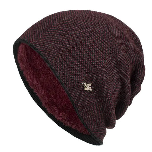 Unisex Warm Winter Hat Fashion Men & Women Thick Knitted Hat Outdoor Sports Ski Beanie Hats - The Clothing Company Sydney