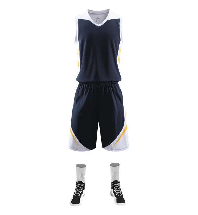 2 Piece Sportswear Basketball Jersey Shorts Set Blank custom Men Women Kids Basketball Uniforms The Clothing Company Sydney