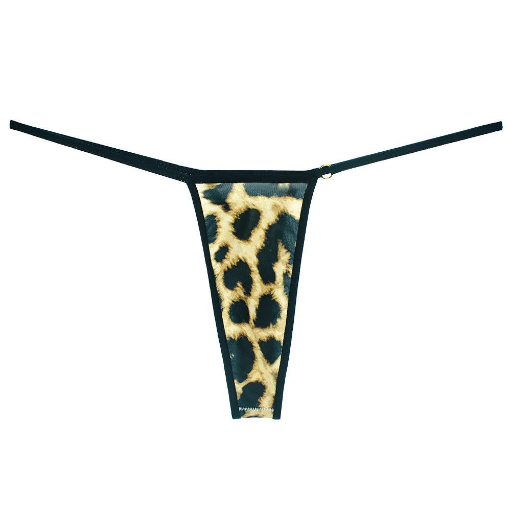 3 Pcs Printed Leopard/Zebra/Camouflage/Rabbit/Dot/Snake Thong Panties Seamless Underwear G Strings Underwear - The Clothing Company Sydney