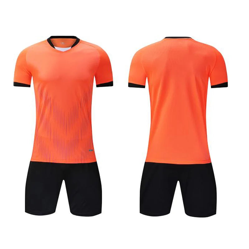Adult Kids Customised Football Jerseys Soccer Uniform Mem Women Team Training Quick-Drying Sportswear  Futsal Tracksuit Outfit
