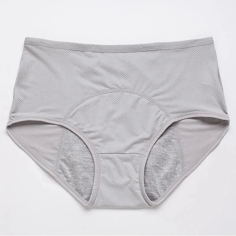 Plus Size Mesh Period Underwear Women's Special Menstrual Period Panties Class a Mid Waist Leak Proof Period Panties The Clothing Company Sydney