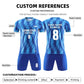 Adult Kids Customised Football Jerseys Soccer Uniform Mem Women Team Training Quick-Drying Sportswear  Futsal Tracksuit Outfit