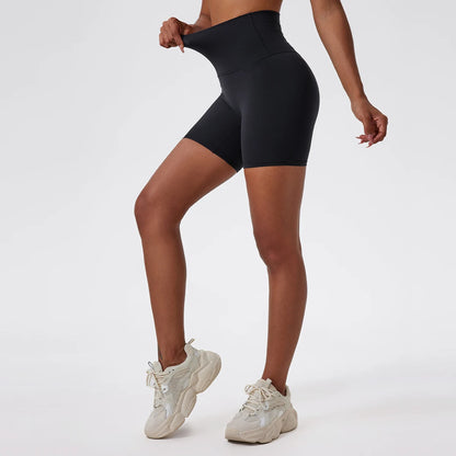 Yoga Clothing Push Up Gym Shorts Womens High Waist Sports Leggings Workout Cycling Shorts - The Clothing Company Sydney