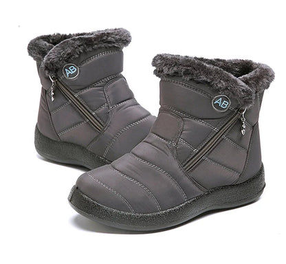 Women's Winter Ankle Boots Snow Low Heels Winter Footwear The Clothing Company Sydney