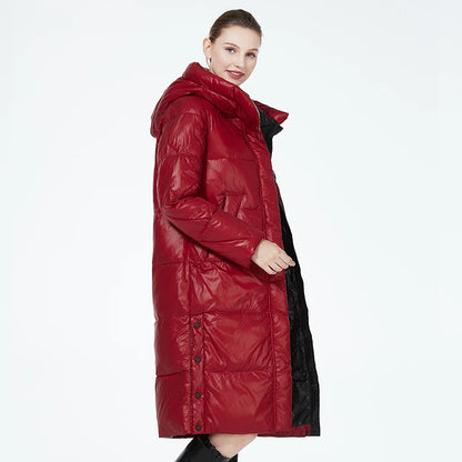Women's Hooded Warm Puffer Jackets Quilted Coat The Clothing Company Sydney