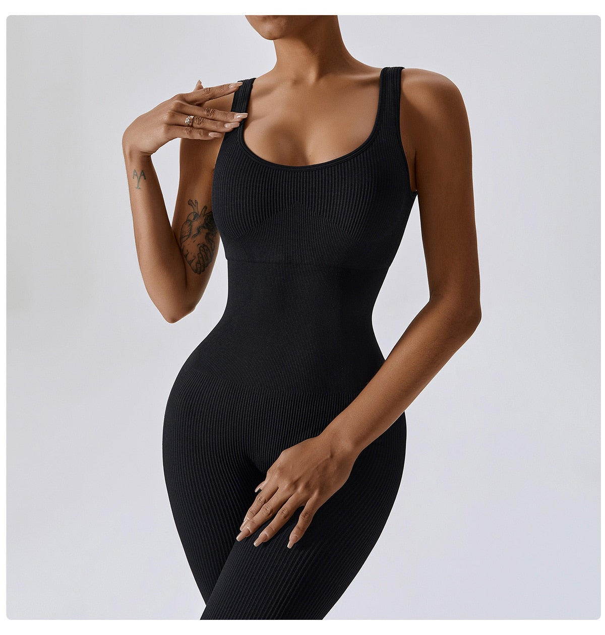 Spring Seamless One-Piece Yoga Clothes Sportswear Women's Gym Push Up Workout Clothes Fitness Sports Stretch Bodysuit Yoga Suit The Clothing Company Sydney