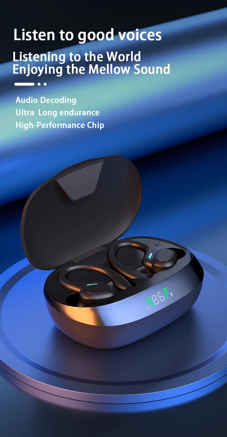 Original SP16 Wireless Earphones Ture Wireless Earbuds Ear hook Sports HiFI Stereo Waterproof Headset With Mic TWS Headphone The Clothing Company Sydney