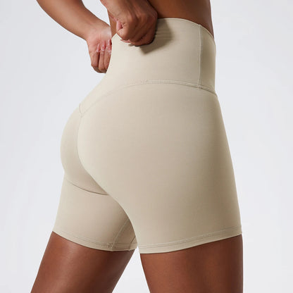 Yoga Clothing Push Up Gym Shorts Womens High Waist Sports Leggings Workout Cycling Shorts - The Clothing Company Sydney
