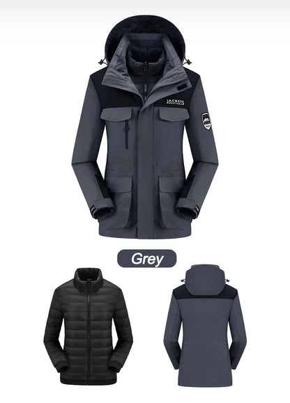 Ski Suit Snowboard Suits Women Windproof Waterproof Warm Thicken Snow Pants And Down Jacket Ski Clothes Set - The Clothing Company Sydney