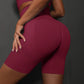 Seamless Yoga Workout Gym Fitness High Waist Sports Shorts The Clothing Company Sydney