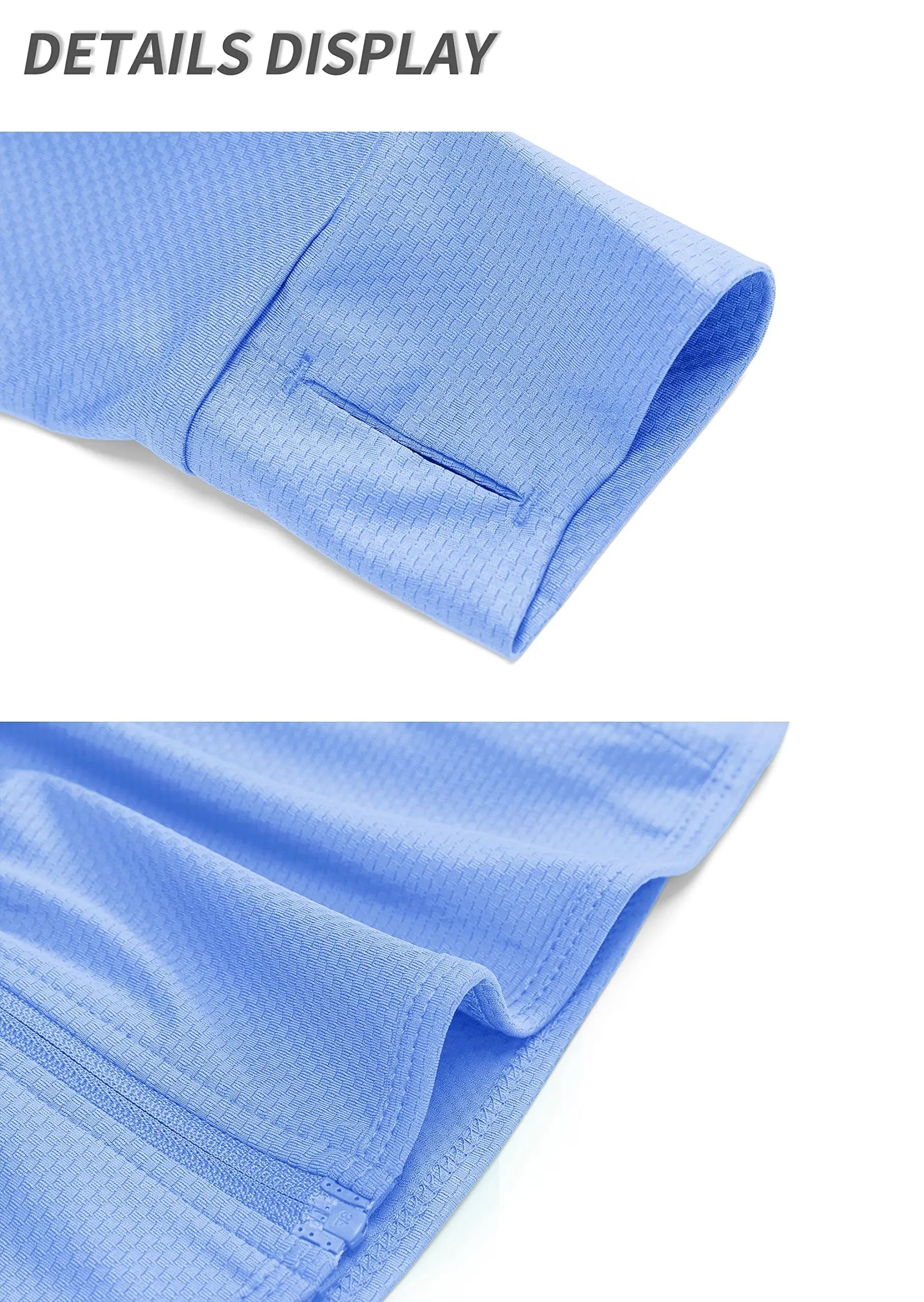 UPF 50+ Sun Protection Summer Shirts Women's Long Sleeve Shirts Full Zip Casual Jackets Zipper Pockets Golf Athlete Tops The Clothing Company Sydney