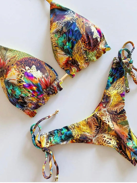 Women's Beachwear Sexy Bikinis Set Hot Sport Swimwear Push-Up Padded Swimsuit  Exquisite Bather Swimwear The Clothing Company Sydney