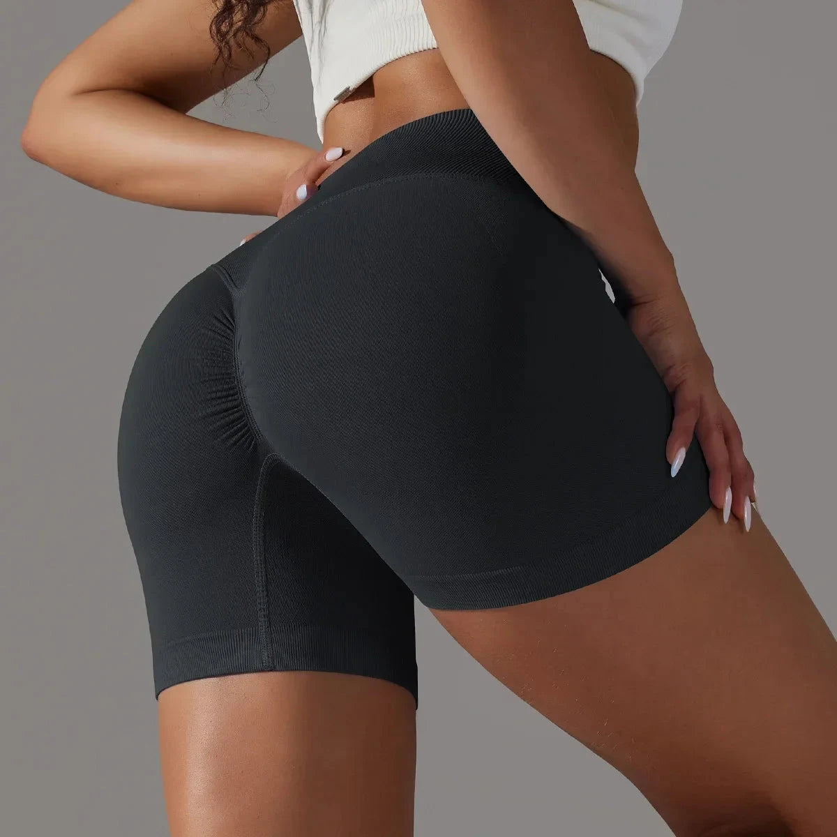 Women High Waist Workout Fitness Yoga Shorts Gym Push Up Yoga Leggings Scrunch Butt Seamless Sports Bike Shorts The Clothing Company Sydney