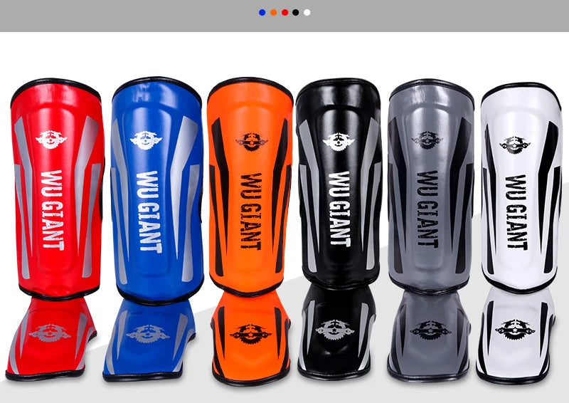Muay Thai MMA Shin Guards Leg guard Fighter Thai Boxing Fighting with Toe Back and Shin Protection Martial Arts Training Padded Protector The Clothing Company Sydney