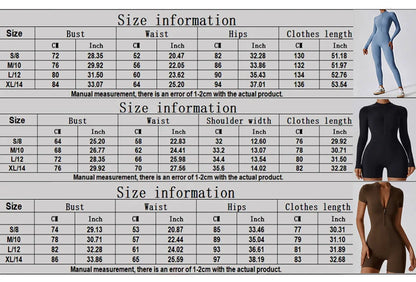 Summer Zipper Workout Jumpsuit Sports Overalls Women Gym Clothing Running Fitness Suits Gym Tracksuit Short Sportswear Yoga Set The Clothing Company Sydney