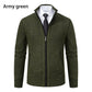 Men's Casual Stand Collar Sweater Zipper Cardigan The Clothing Company Sydney