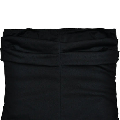 Off Shoulder Elegant High Rise Split Maxi Club Outfits Strapless Evening Gown Dress The Clothing Company Sydney