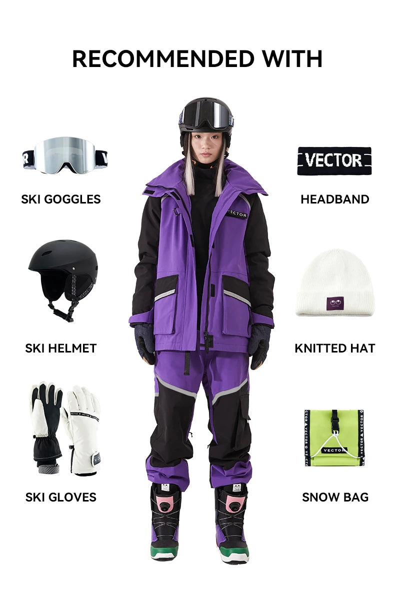 Men Women Ski Jacket Winter Warm Windproof Waterproof Ski Suit Outdoor Sports Snowboard - The Clothing Company Sydney
