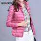 Women Spring Jacket Fashion Short Ultra Lightweight Packable Puffer Coats 15 Colors Female Down Warm Korean Slim Fit Parkas 5XL The Clothing Company Sydney