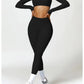 2 Piece Long Sleeve Gym Set Women Yoga Clothes Quick-Drying Sportswear Running Leggings Workout Sports Crop Top Shorts