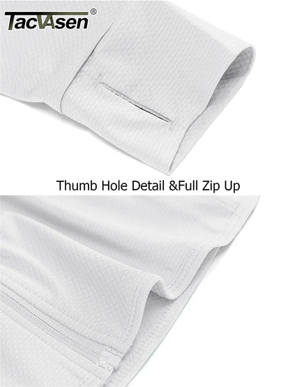 UPF 50+ Sun Protection Summer Shirts Women's Long Sleeve Shirts Full Zip Casual Jackets Zipper Pockets Golf Athlete Tops The Clothing Company Sydney