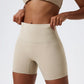 Yoga Clothing Push Up Gym Shorts Womens High Waist Sports Leggings Workout Cycling Shorts