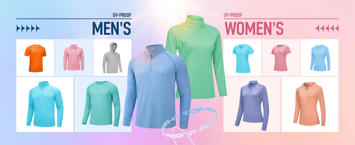 UPF 50+ Summer Quick Dry T-shirts Women's Performance Sun Block UV Protection T Shirts Long Sleeve Swim Pullover Tops The Clothing Company Sydney