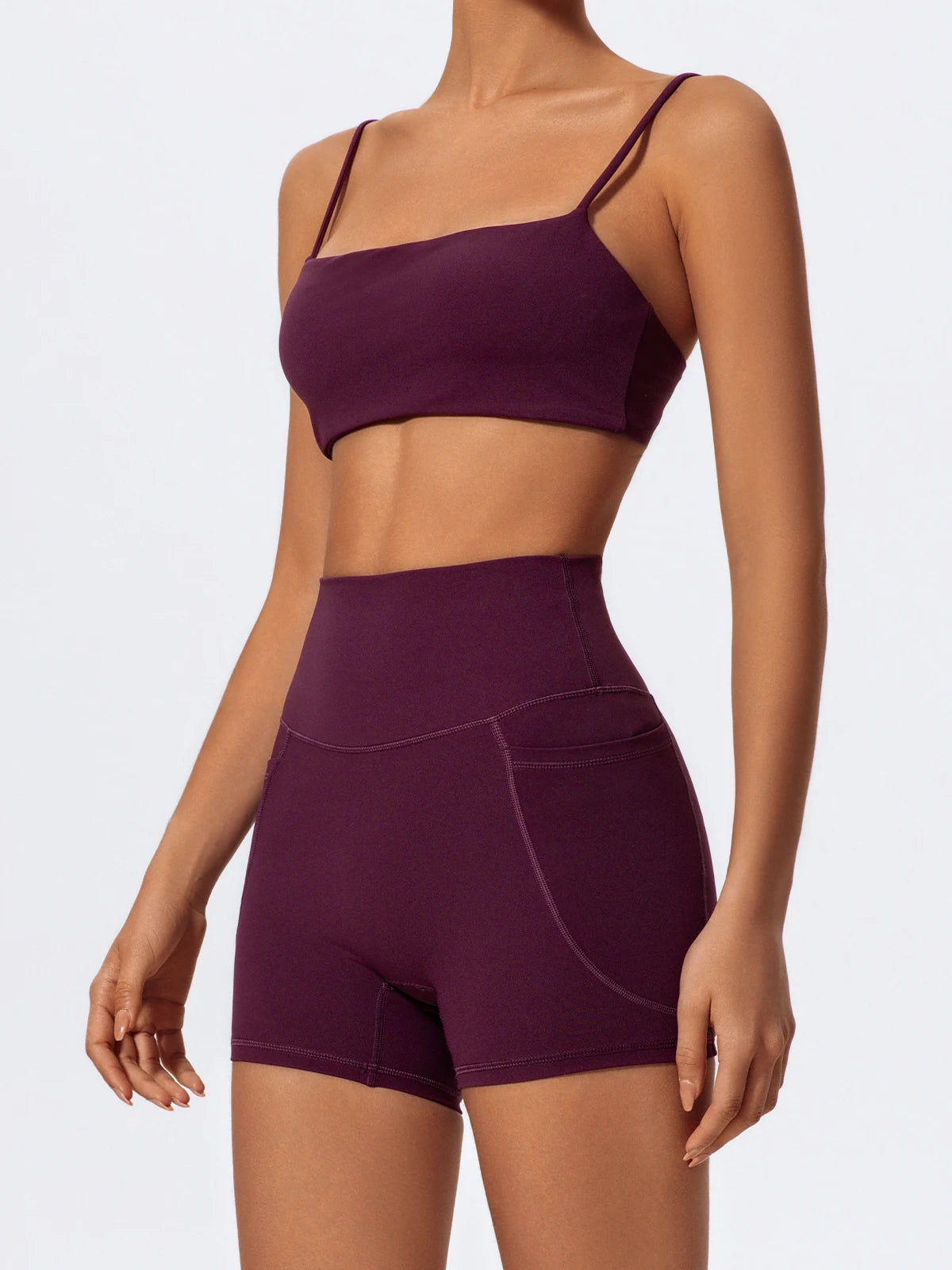 2 Piece Sports Suit Women Half Zipper Long Sleeves Slim Yoga Set Flared Activewear Gym Workout Sportswear The Clothing Company Sydney