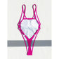 Backless String Mini Micro Thong Women Swimwear One Piece Swimsuit Female Bather Bathing Suit