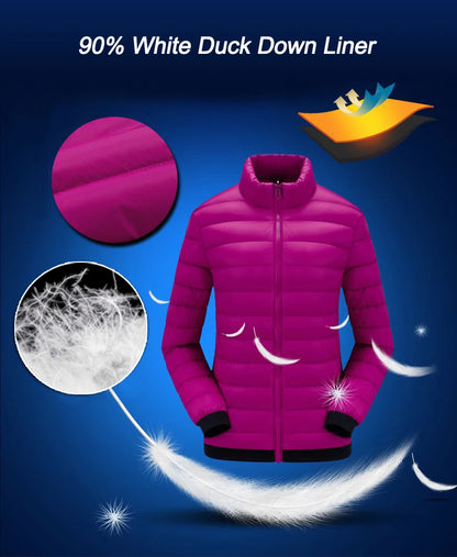 Ski Suit Snowboard Suits Women Windproof Waterproof Warm Thicken Snow Pants And Down Jacket Ski Clothes Set - The Clothing Company Sydney