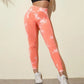 Hip Lifting Seamless Fitness Gym Leggings Tie-Dye Yoga Pants Women's Exercise Tights High Waist Workout Pants The Clothing Company Sydney
