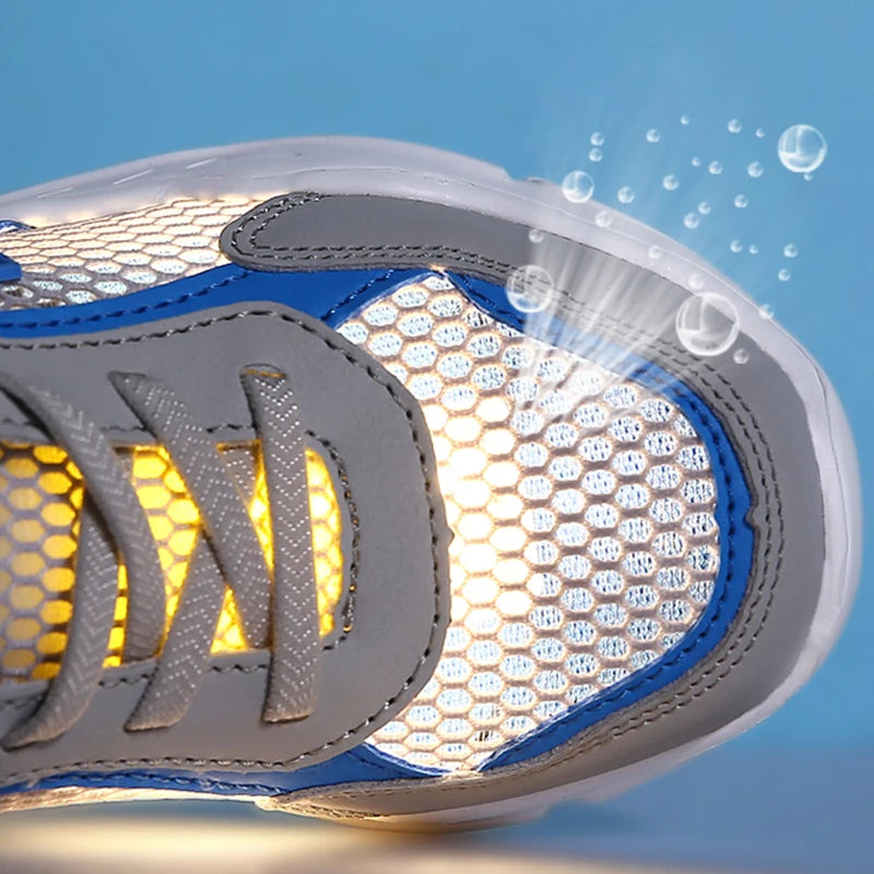 Boys Summer Breathable Mesh Sneakers – Lightweight Casual Sports Shoes for Kids The Clothing Company Sydney