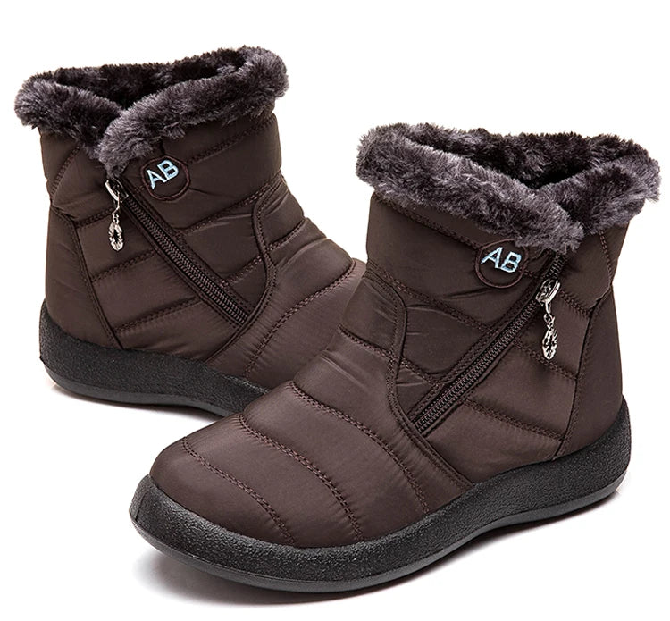 Women’s Winter Snow Boots – Warm Fur Ankle Shoes The Clothing Company Sydney