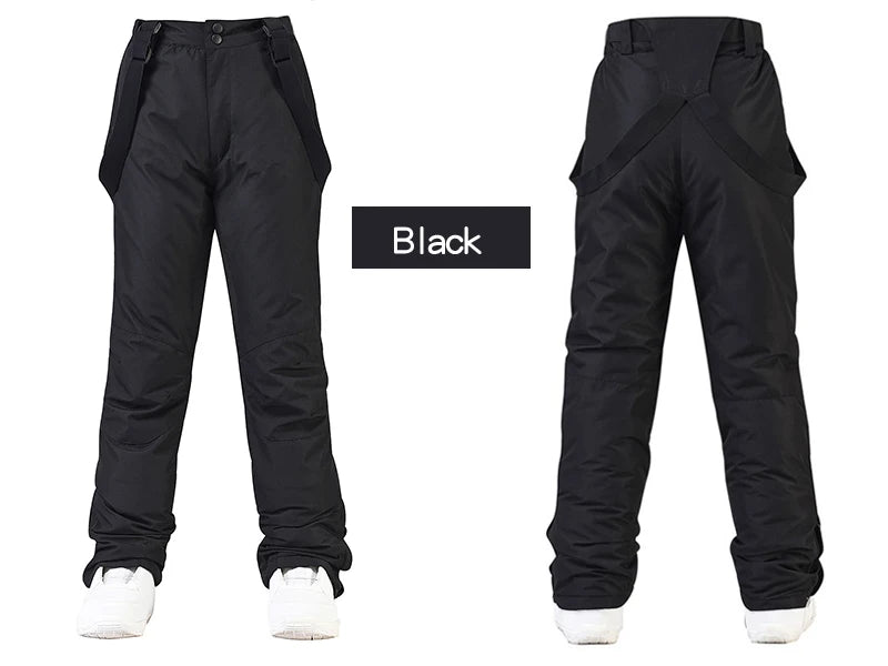Ski Suit Snowboard Suits Women Windproof Waterproof Warm Thicken Snow Pants And Down Jacket Ski Clothes Set - The Clothing Company Sydney