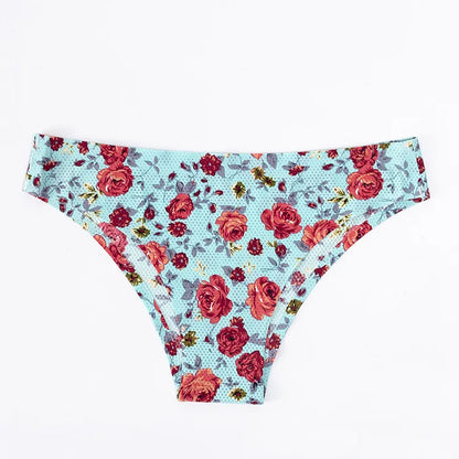 Women's Seamless Panties Elastic Briefs Breathable Ladies Lingerie Bikini Underwear - The Clothing Company Sydney