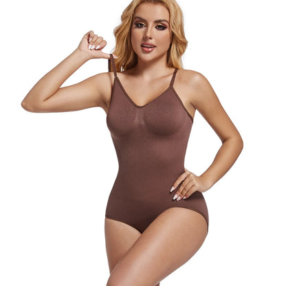 Womens Backless Bodysuits Seamless Shapewear Body Shaper Camisole Tops Corset Shapewear - The Clothing Company Sydney