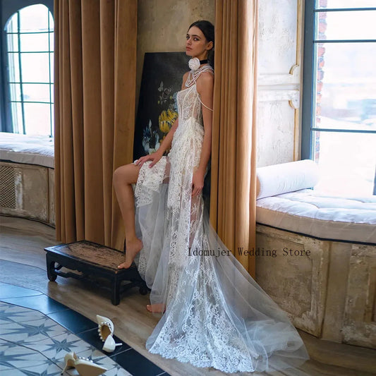 Luxury Strapless Corset Sheer Lace Mermaid Bridal Gown Vintage Loft Custom Wedding Dress The Clothing Company Sydney