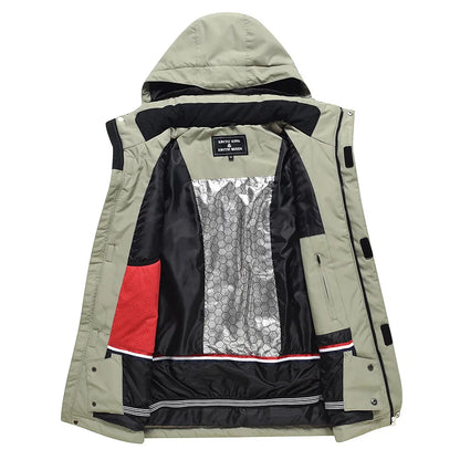 2 Piece Ski Sets for Women Ski Jackets and Pants Men Snowsuit Snowboard Coat Outfits Warm Hooded Waterproof Windproof Matching Set - The Clothing Company Sydney